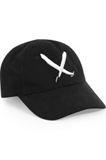 Parlour X THE 'X' CAP BLACK/WHITE